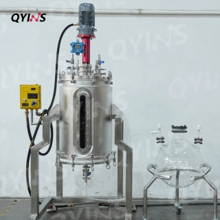 不銹鋼過濾釜 防爆固相合成 100L
